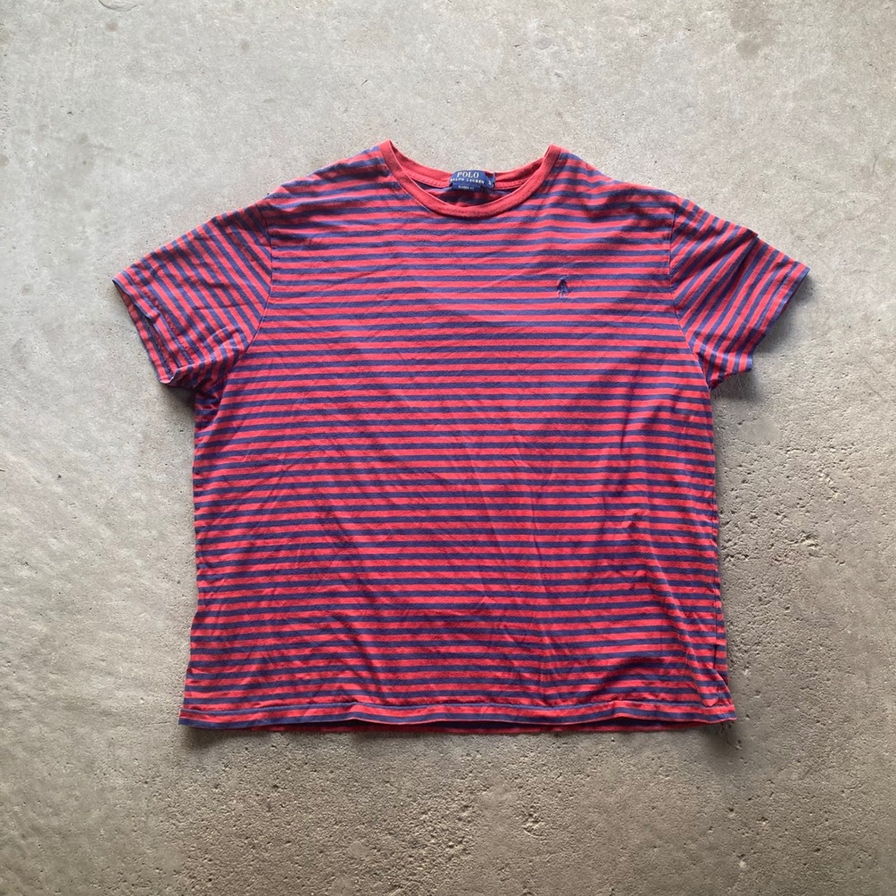 vintage polo ralph lauren striped shirt